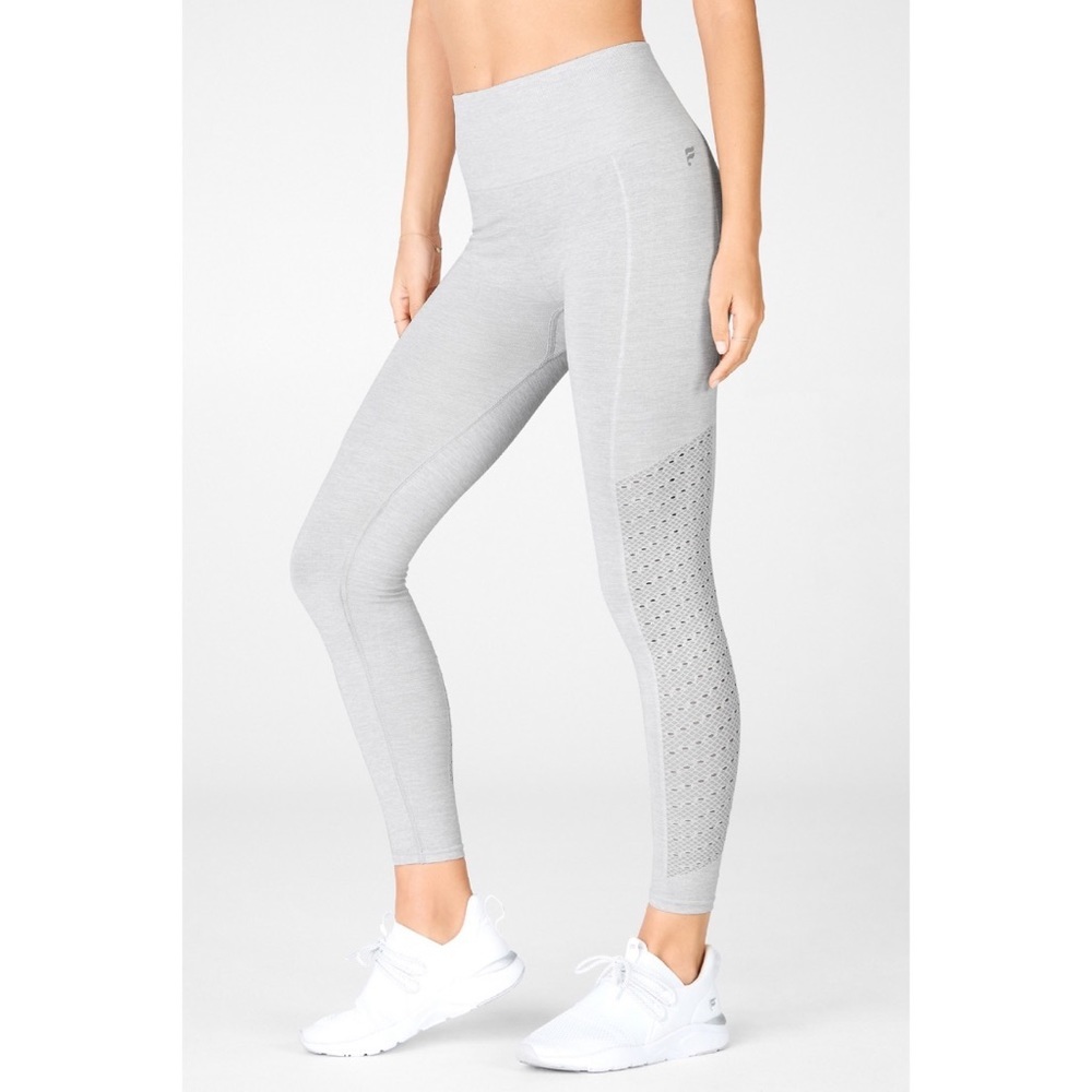 NWT Fabletics Sync High-Waisted Perforated 7/8